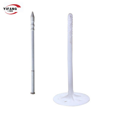 Анкеры изоляции материала 50mm Pp стены серые пластиковые