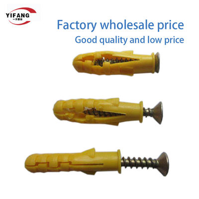 охрана окружающей среды крепежных деталей винтов 6x30mm 8x40mm расширяя пластиковая конкретная