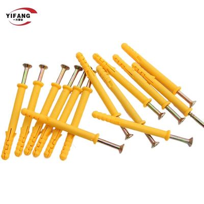 Резиновый анкер штепсельной вилки стены нейлона 8*40mm пластиковый