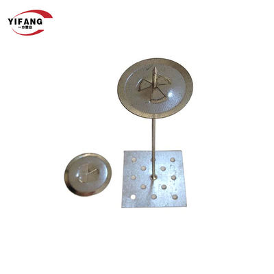 Изоляция 25*25 Rockwool оцинкованной стали фиксируя Pin