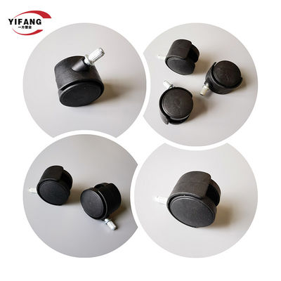 Колеса рицинуса нейлона ролика 50mm плиты OEM для мебели