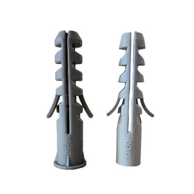 анкера расширения 8*40mm стена пластикового серая затыкает твердую